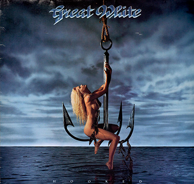 GREAT WHITE - Hooked album front cover vinyl record